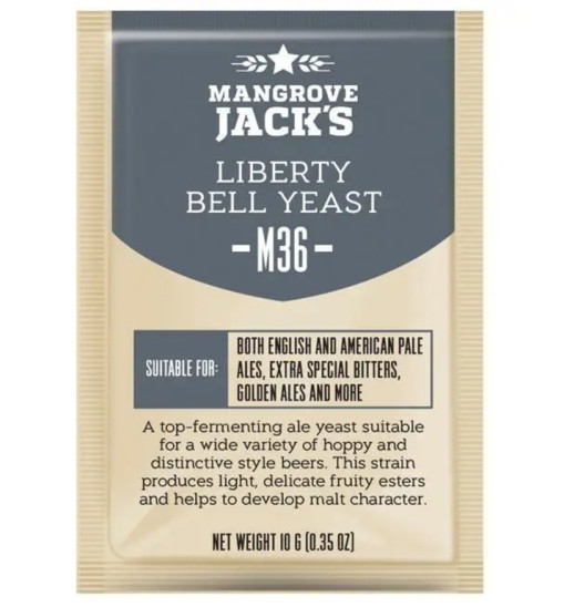 Дріжджі Mangrove Jack's Liberty Bell Ale Yeast M36 Дріжджі Mangrove Jack's Liberty Bell Ale Yeast M36