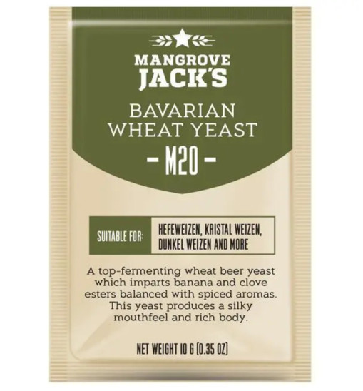 Дрріжджі Mangrove Jacks Bavarian Wheat Yeast M20 Дрріжджі Mangrove Jacks Bavarian Wheat Yeast M20