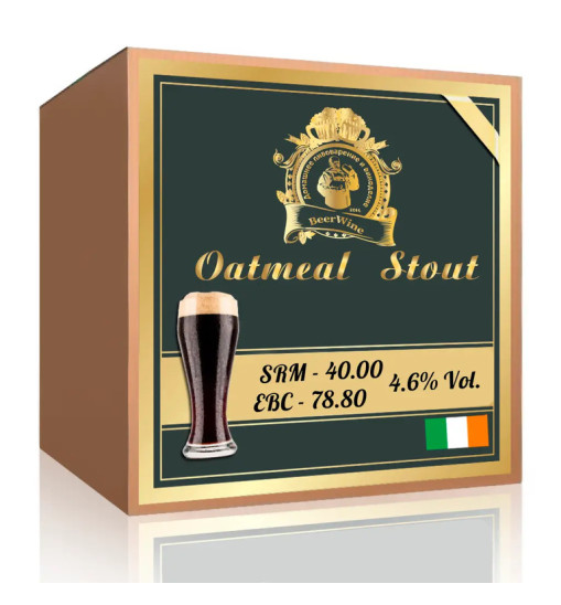 Набір для приготування пива Oatmeal Stout на 20л Набір для приготування пива Oatmeal Stout на 20л