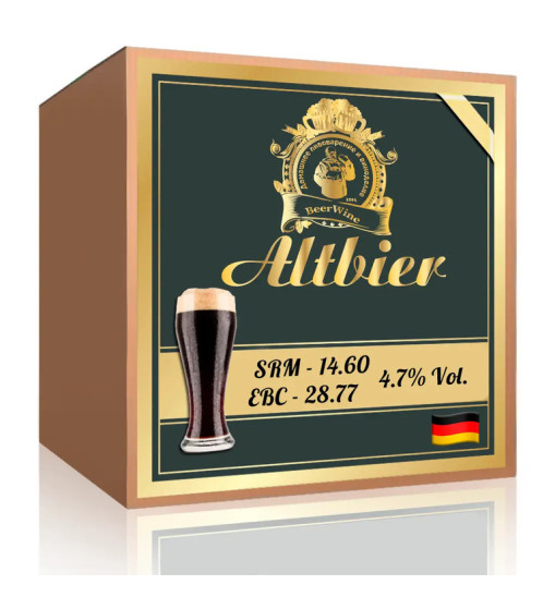 Набір для виготовлення пива Altbier на 20л. Пивний набір Альтбір Набір для виготовлення пива Altbier на 20л. Пивний набір Альтбір