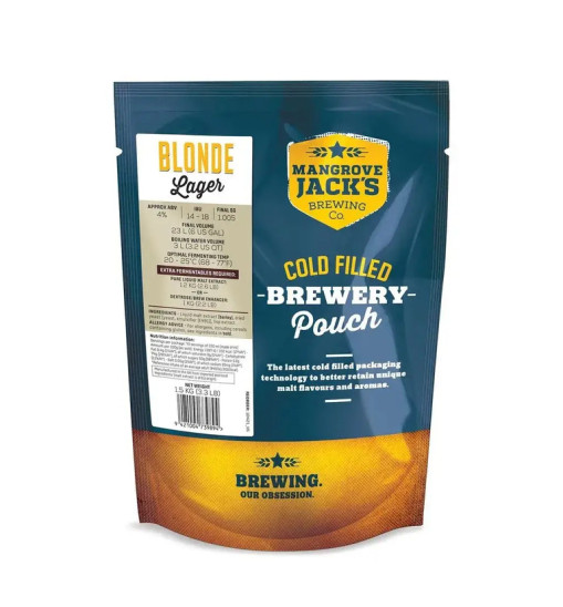 Пивний набір Лагер світлий - Lager Blonde extract - Mangrove Jack's Пивний набір Лагер світлий - Lager Blonde extract - Mangrove Jack's