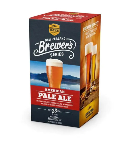 Екстракт пивний охмелений Mangrove Jack's American Pale Ale на 23 літри пива. Концентрат Американ Пейл Ель. Екстракт пивний охмелений Mangrove Jack's American Pale Ale на 23 літри пива. Концентрат Американ Пейл Ель.