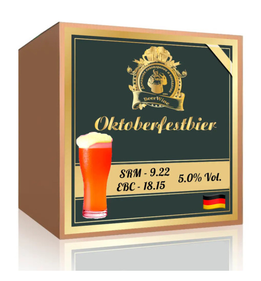 Набір для приготування пива в стилі Oktoberfestbier на 20 л. Пивний набір Октоберфест Набір для приготування пива в стилі Oktoberfestbier на 20 л. Пивний набір Октоберфест
