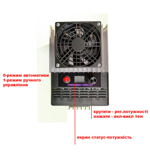 Регулятор трифазний 12 кВт для автоматики Регулятор трифазний 12 кВт для автоматики
