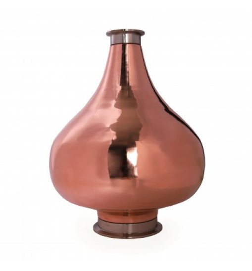 Шолом аламбік 4″ кламп - 2″ кламп мідний Шолом аламбік 4″ кламп - 2″ кламп мідний