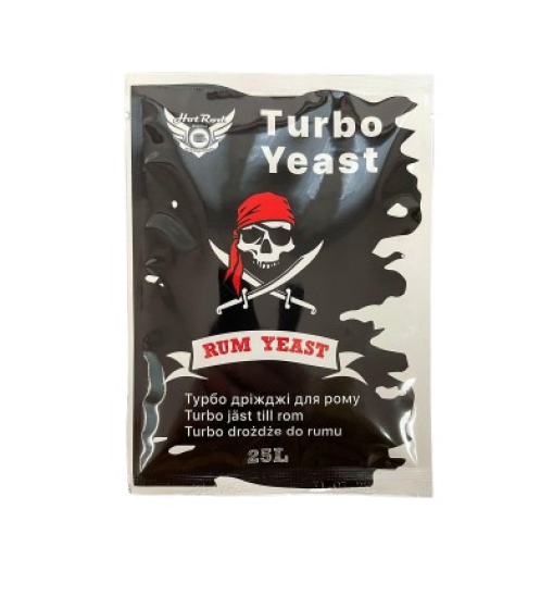 Турбо дріжджі Hot Rod Rum для рому на 25 л (71 г) Турбо дріжджі Hot Rod Rum для рому на 25 л (71 г)